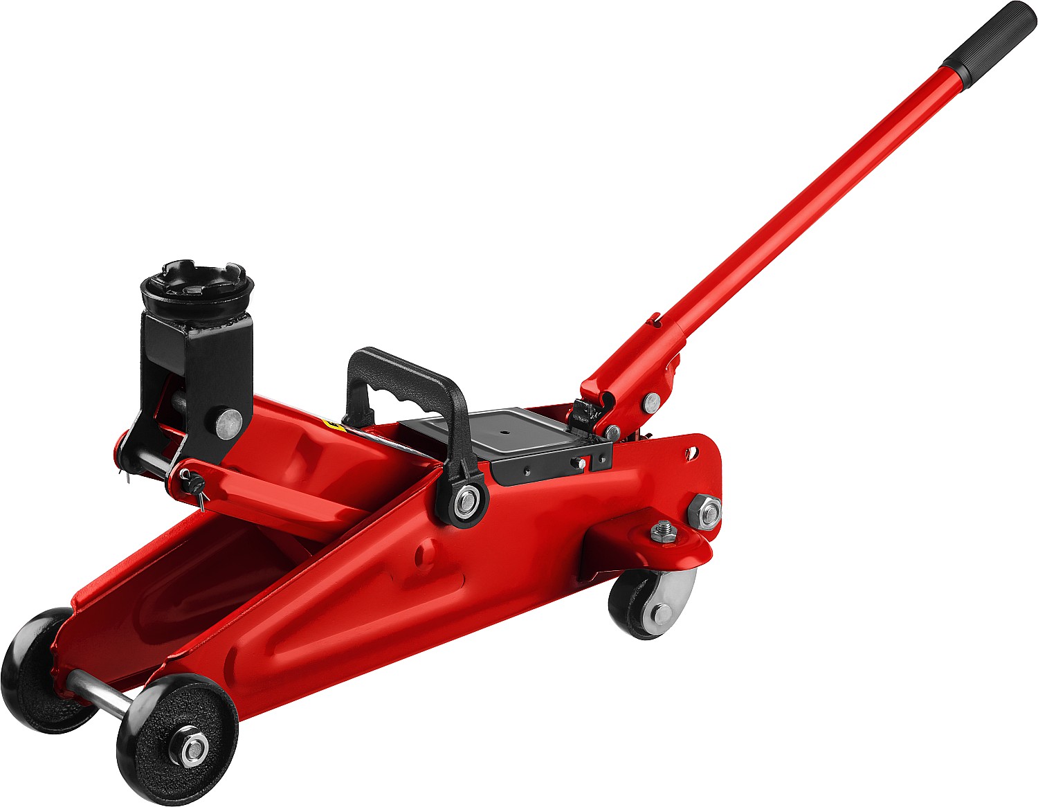 STAYER R-22 RED FORCE, 2 т, 125 - 320 мм, подкатной домкрат для легковых а/м, Professional (43152-2)