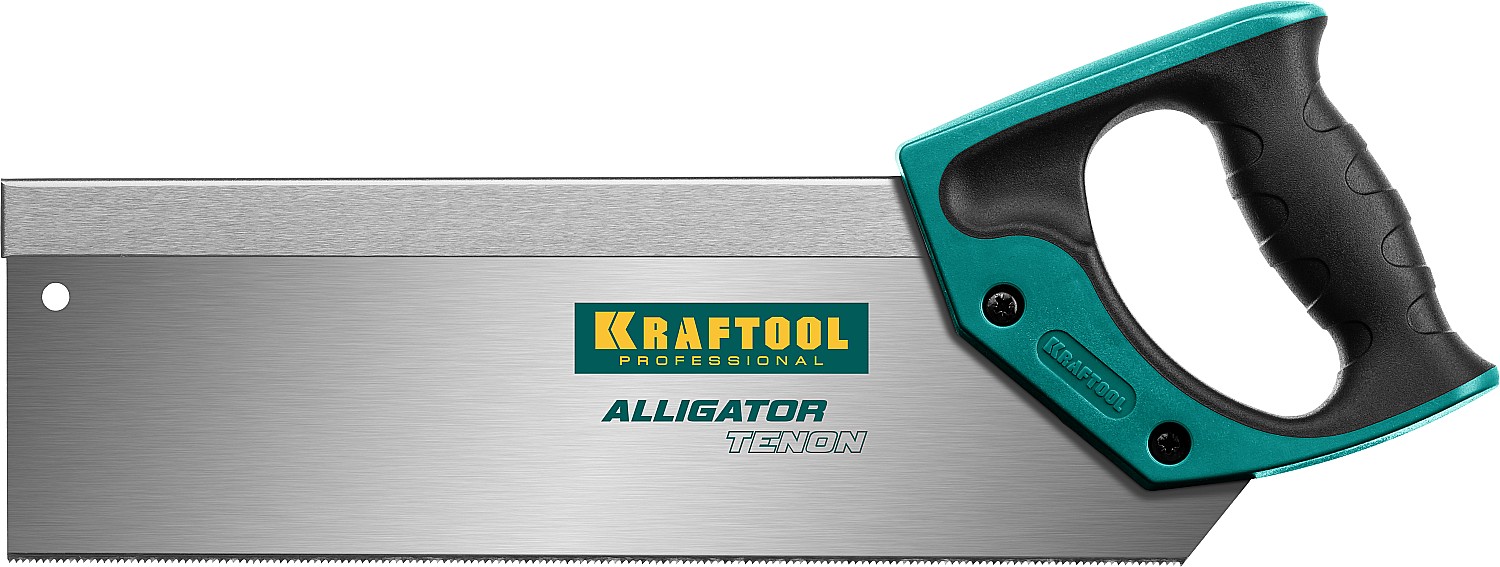 KRAFTOOL Alligator Tenon 15, 300 мм, ножовка с обушком для стусла (15228-30)