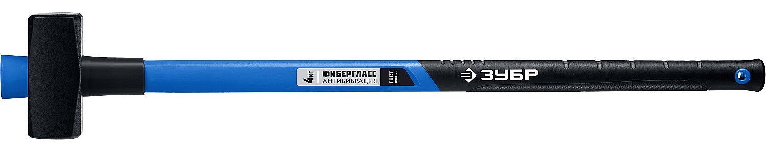 ЗУБР 4 кг, кувалда с удлинённой рукояткой, Профессионал (20111-4)