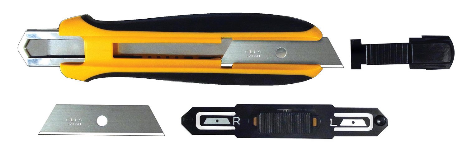 OLFA UTC-1, 17.5 мм, двухкомпонентный корпус, нож с трапециевидным лезвием (OL-UTC-1)