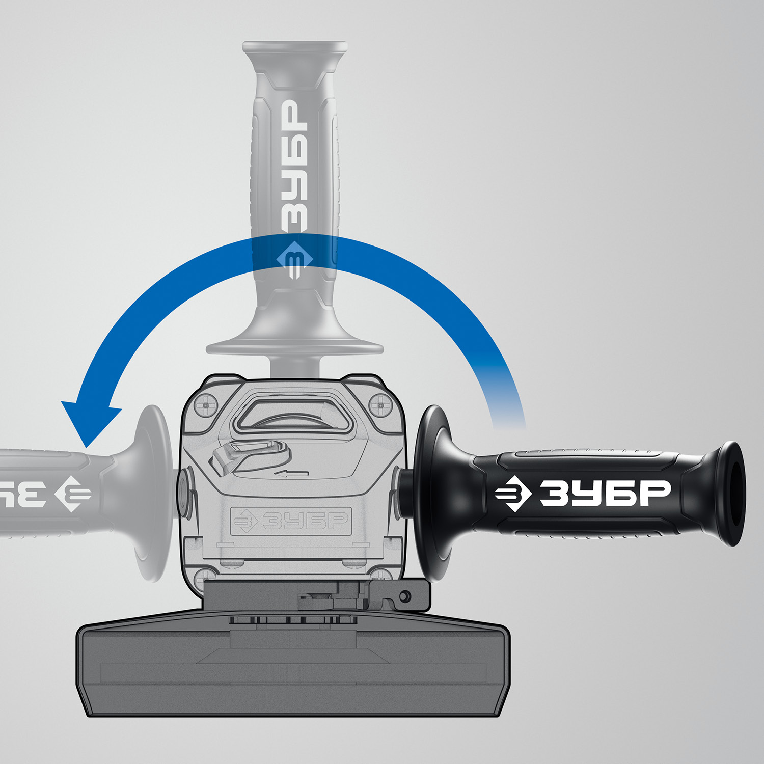 ЗУБР 1900 Вт, d125 мм, УШМ, регулировка оборотов, Профессионал (УШМ-П125-1900 ЭПСТ)
