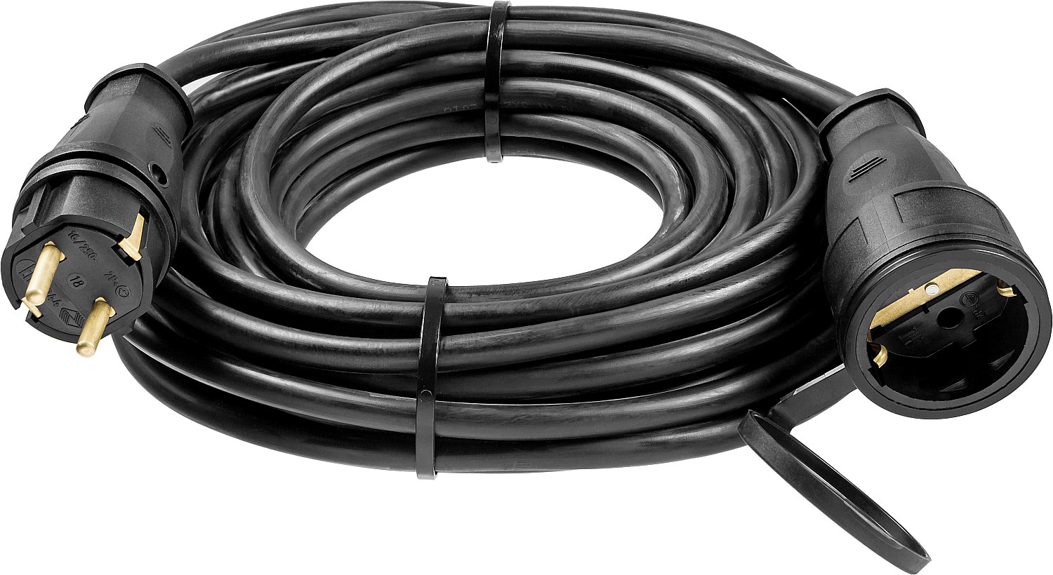 STAYER RC-315, КГ, 3 x 1.5 мм2, 10 м, 3700 Вт, IP44, силовой удлинитель-шнур (55026-10)