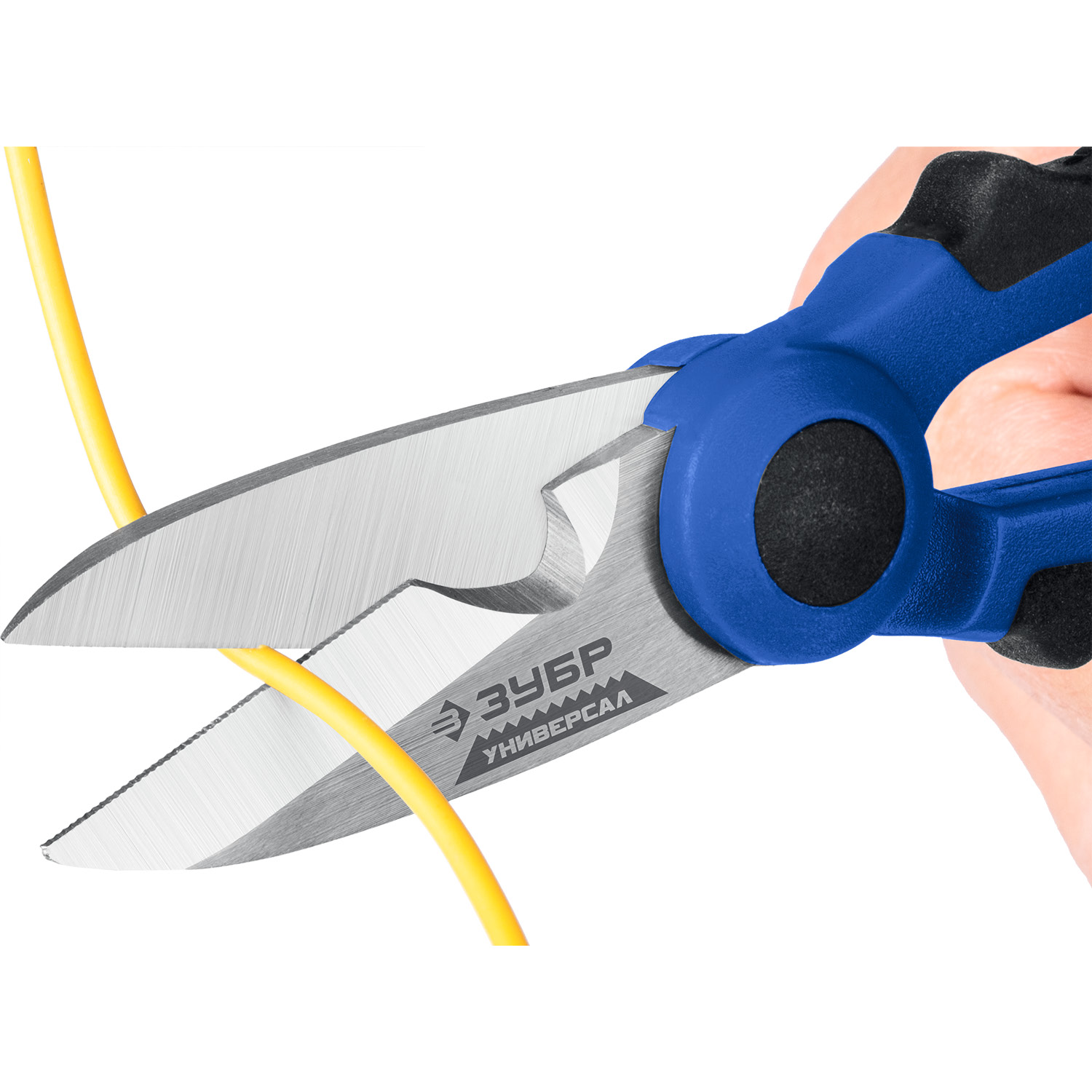 ЗУБР Универсал, 145 мм, ножницы электрика универсальные, Профессионал (23357)