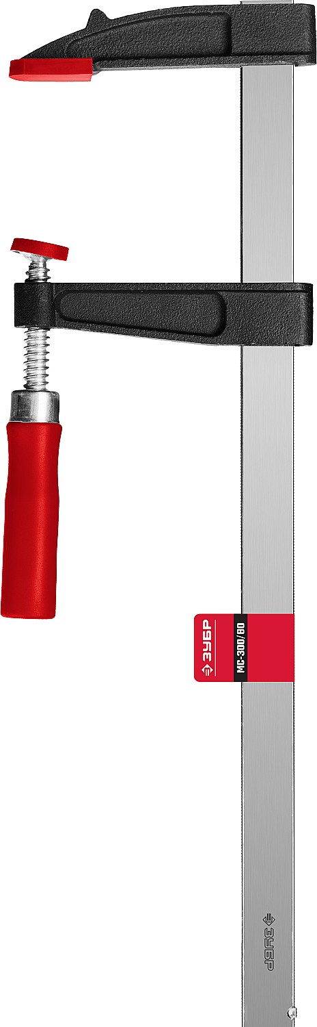 ЗУБР МС-300/80, 80 х 300 мм, струбцина F (32150-080-300)