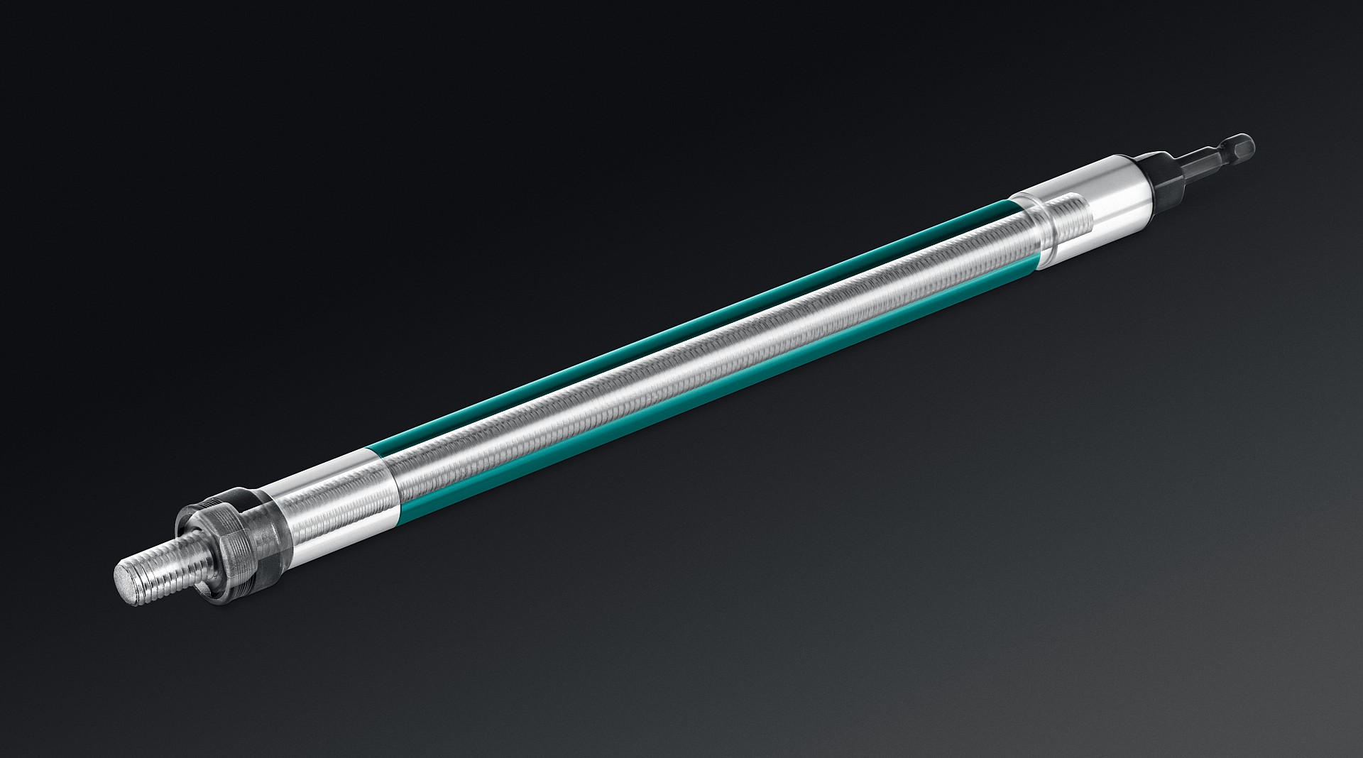KRAFTOOL X-DRIVE LONG, 17 мм (М10), 585 мм, экстрадлинная ударная бита с торцовой головкой (26198-17)