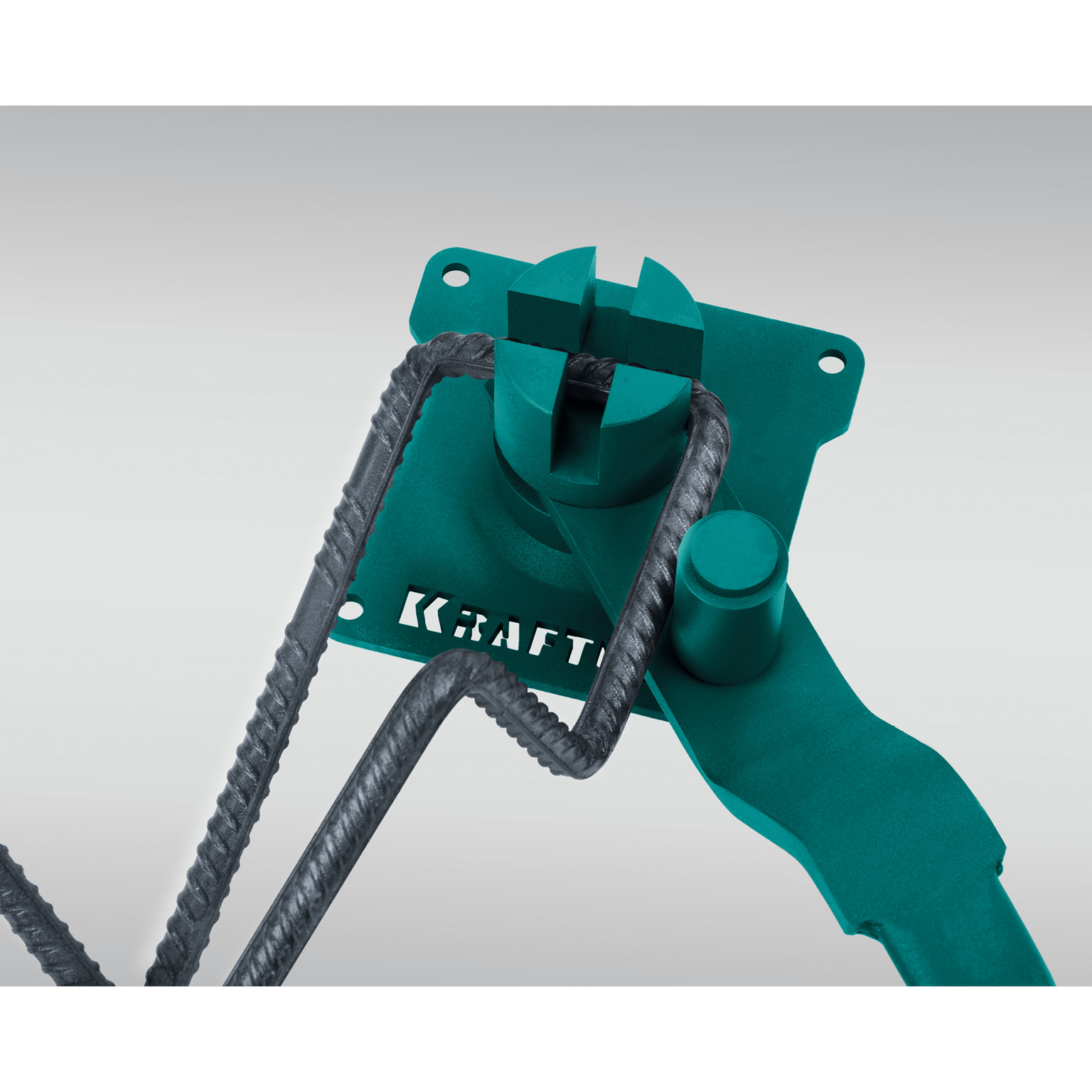 KRAFTOOL 14 EC, острый гиб, на подшипнике, ручной станок для гибки арматуры (23304)