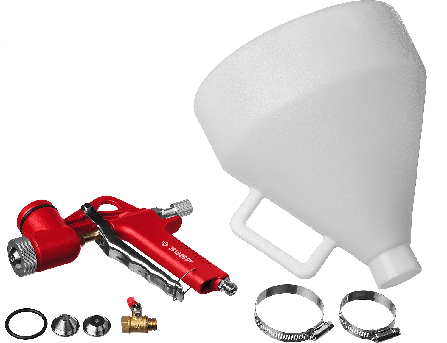 ЗУБР MKP 600, 4, 6, 8 мм, картушный пистолет для штукатурки верхний бачок (06466)