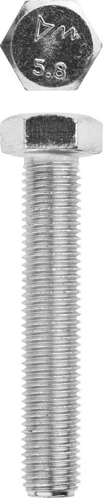 ЗУБР ГОСТ 7798-70, кл. пр. 5.8, M16 х 90 мм, цинк, 5 кг, болт (303080-16-090)