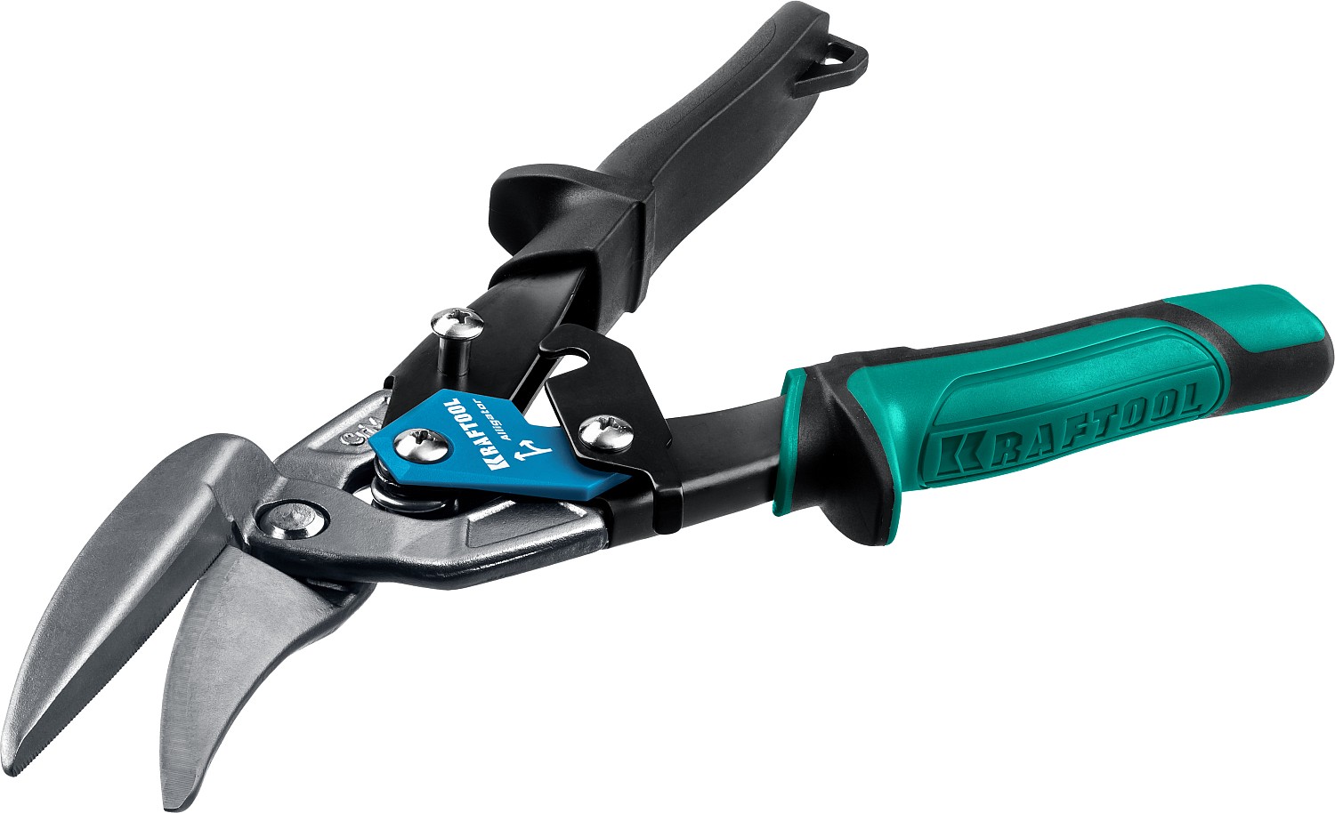 KRAFTOOL Alligator, 280 мм, правые усиленные ножницы по металлу с выносом (2328-RL)