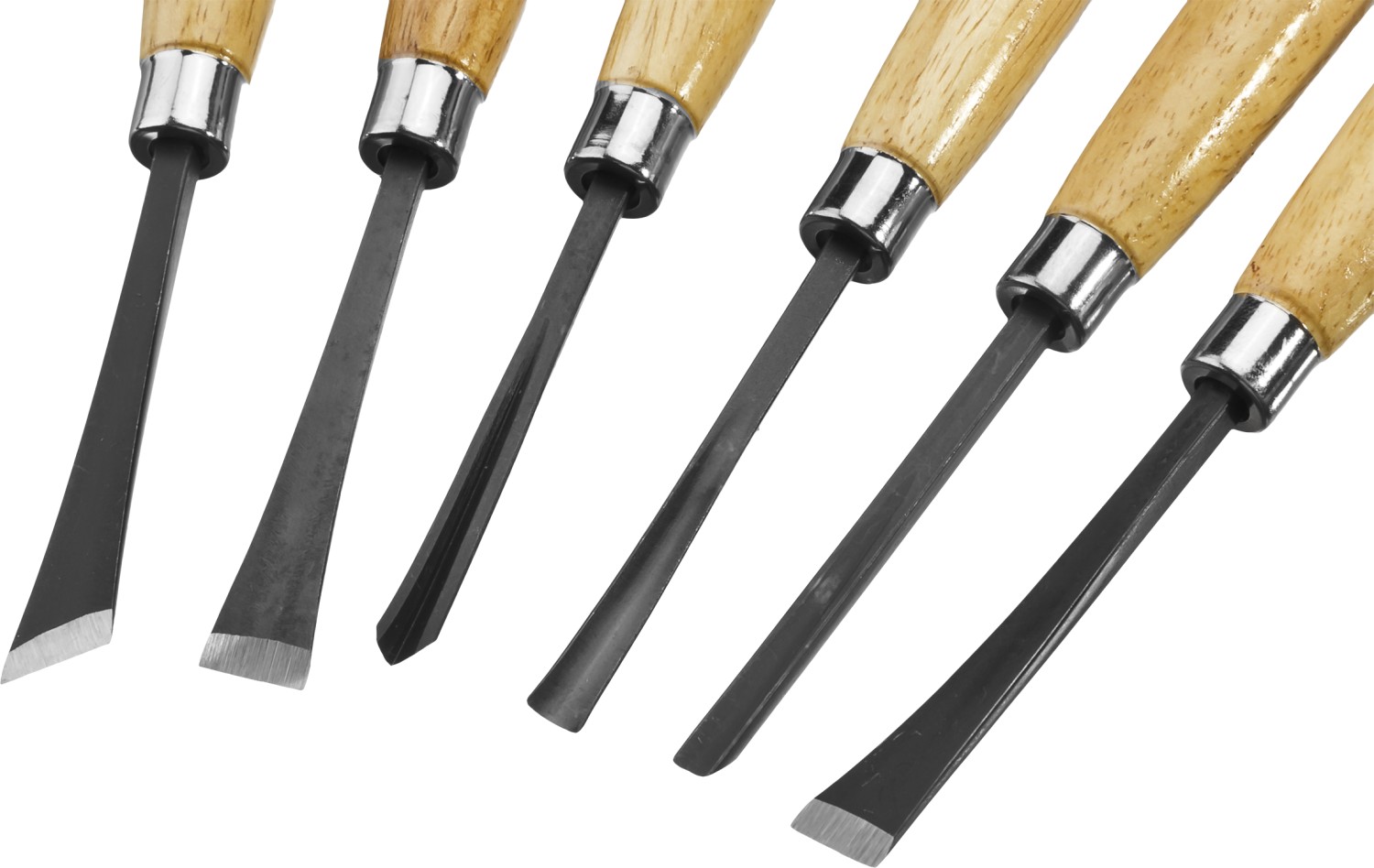 STAYER MaxCut 6 предм, набор фигурных стамесок-резцов по дереву (1832-H6)