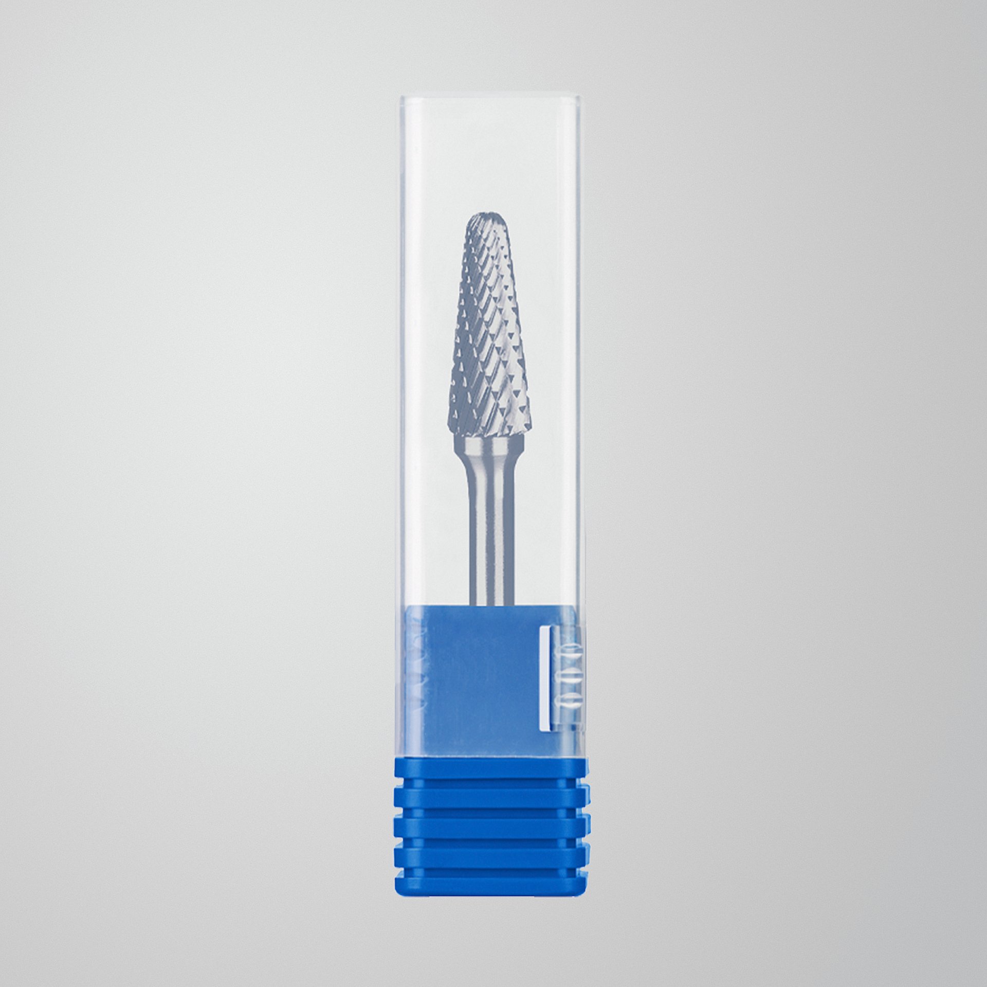 ЗУБР 10х25 мм, тип L (конус с закругленным углом 28°, радиус 2.2 мм), хв-к 6 мм, твердосплавная борфреза, ПРОФЕССИОНАЛ (28810-10-25)