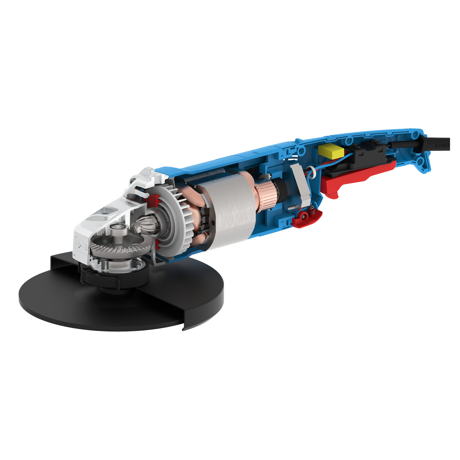 ЗУБР 2600 Вт, d230 мм, УШМ, Профессионал (УШМ-П230-2600 П)