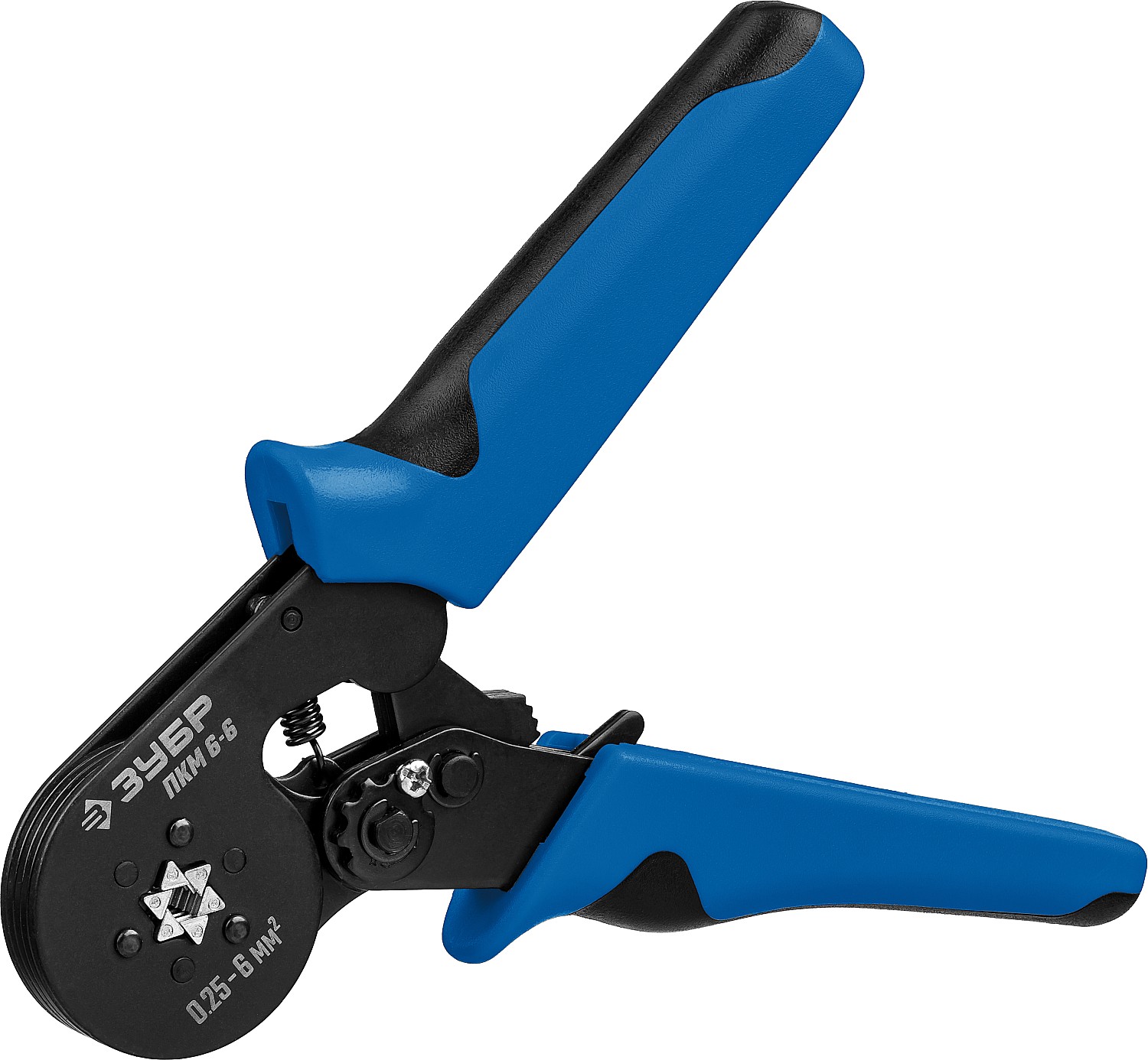 ЗУБР ПКМ-6, 0.25 - 6 мм2, мультидиапазонные пресс-клещи, Профессионал (22654)
