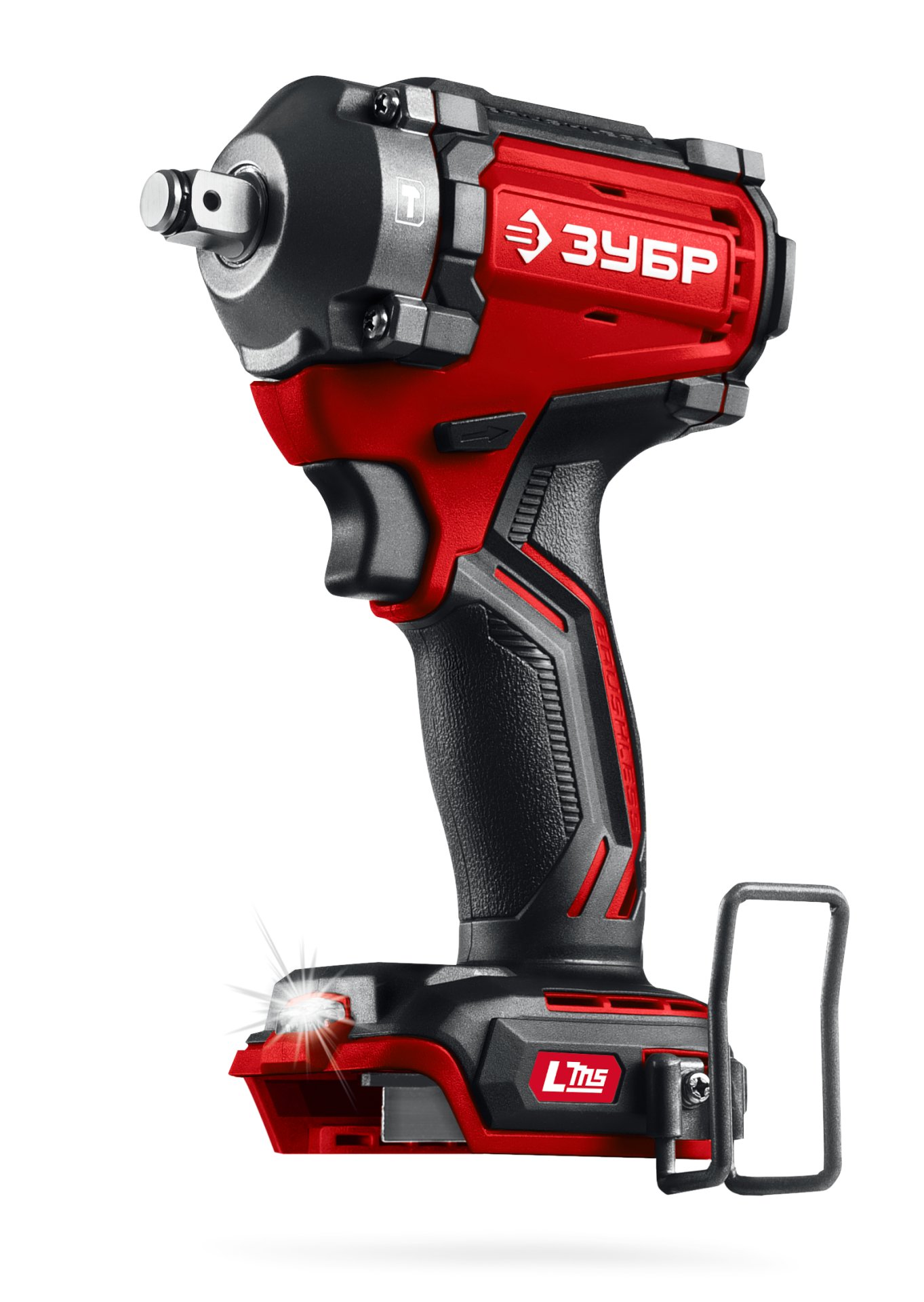 ЗУБР 20 В, 500 Н·м, без АКБ (LMS), бесщеточный ударный гайковерт (ГБУ-500)