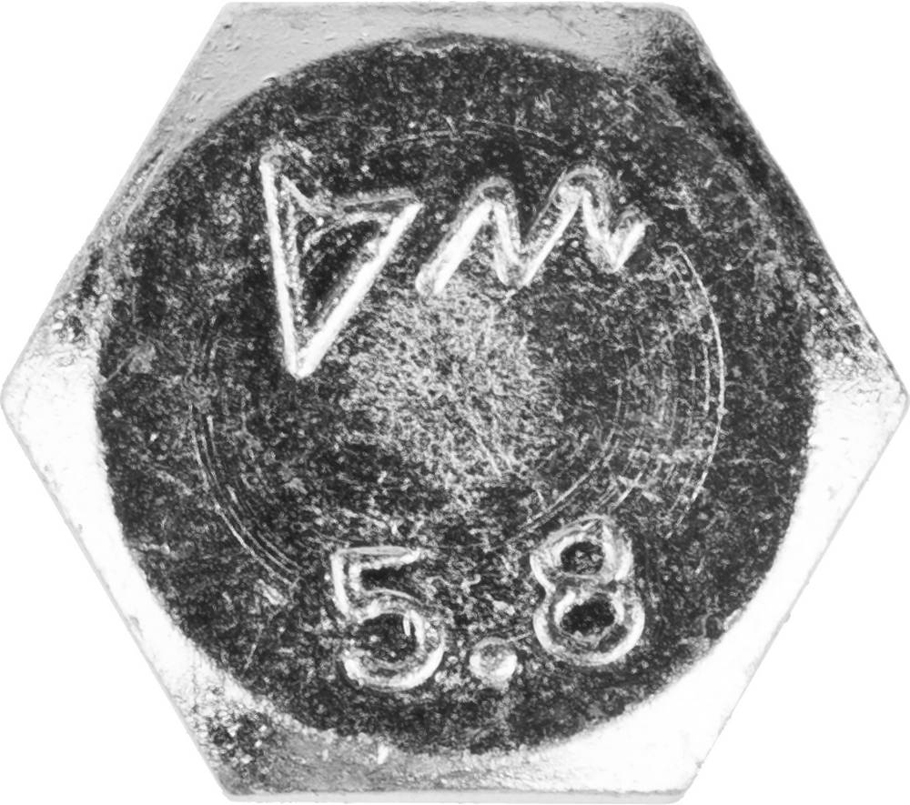 ЗУБР ГОСТ 7798-70, кл. пр. 5.8, M12 х 60 мм, цинк, 5 кг, болт (303080-12-060)