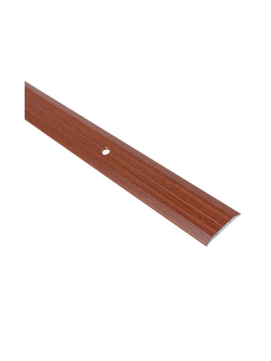 Порог алюминиевый  А-1 25x2,8x2700 мм, Орех