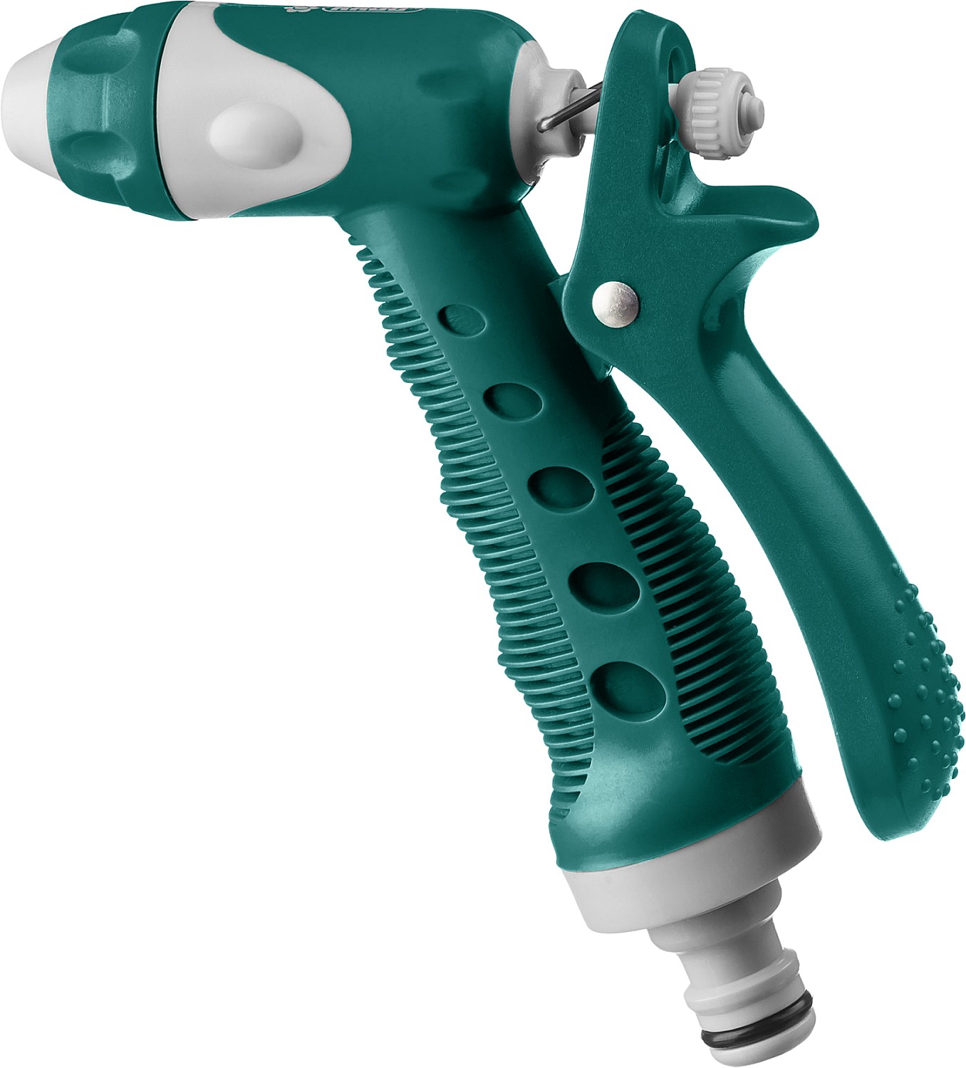 RACO 506C, плавная регулировка, курок сзади, пластиковый с TPR, поливочный пистолет (4255-55/506C-30)