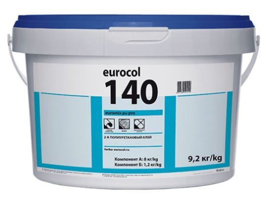 2-К Полиуретановый клей 140 Euromix PU Extra 9,2 кг