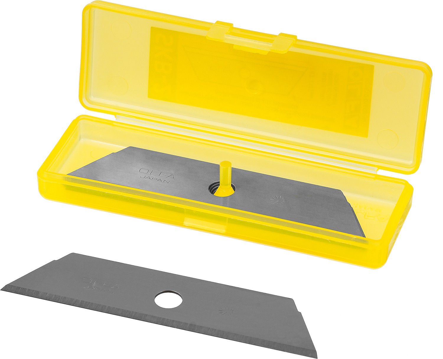 OLFA SK-4, 5 шт, 17.5 мм, из нержавеющей стали, трапециевидное лезвие (OL-SKB-2/5B)