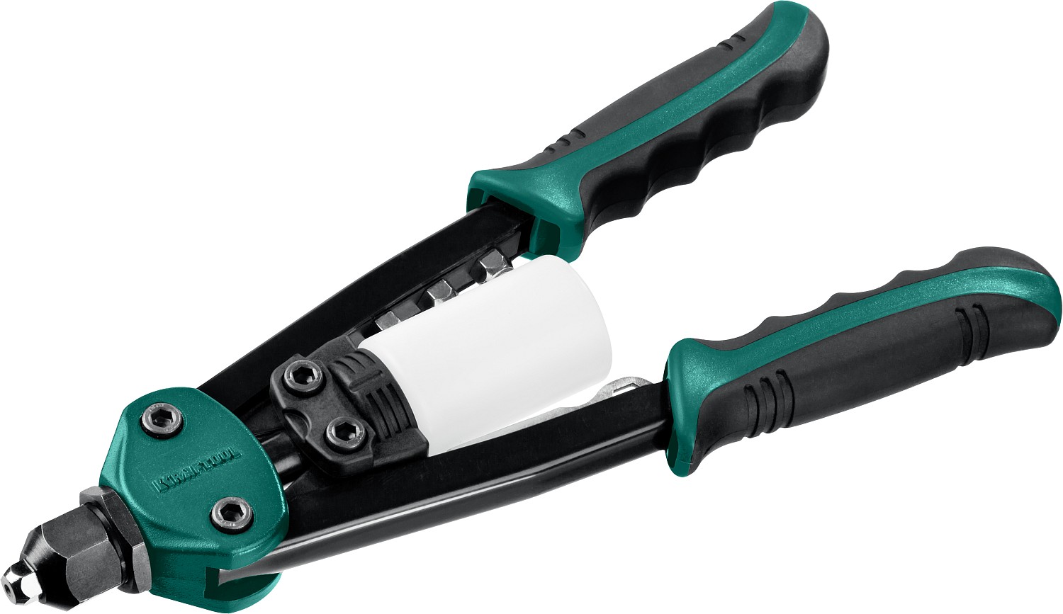 KRAFTOOL FC-64, 3.2 - 6.4 мм, 320 мм, регулировка усилия, компактный двуручный заклепочник (31160)