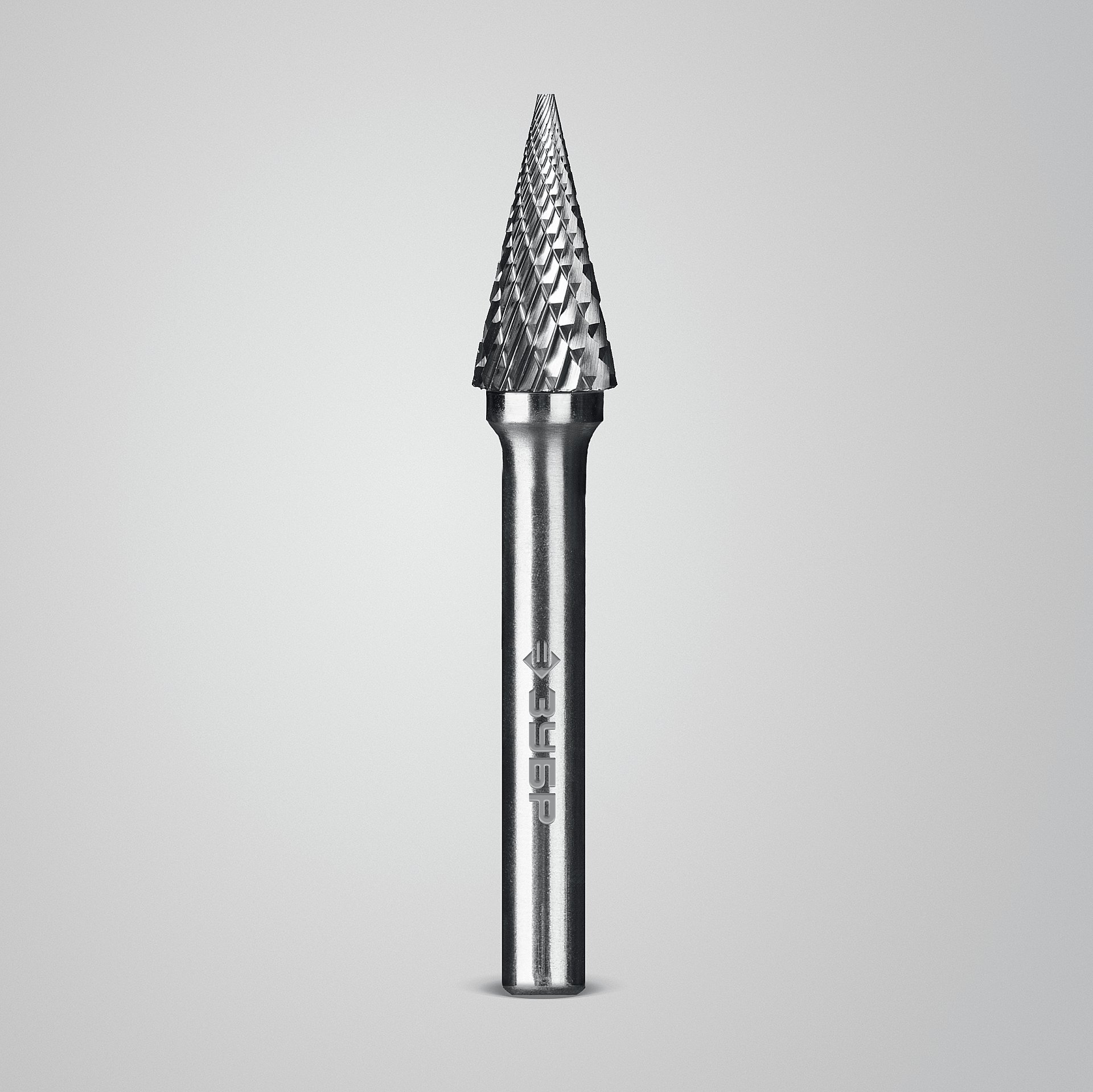 ЗУБР 10х20 мм, тип M (конус с острым углом 25°), хв-к 6 мм, твердосплавная борфреза, ПРОФЕССИОНАЛ (28811-10-20)