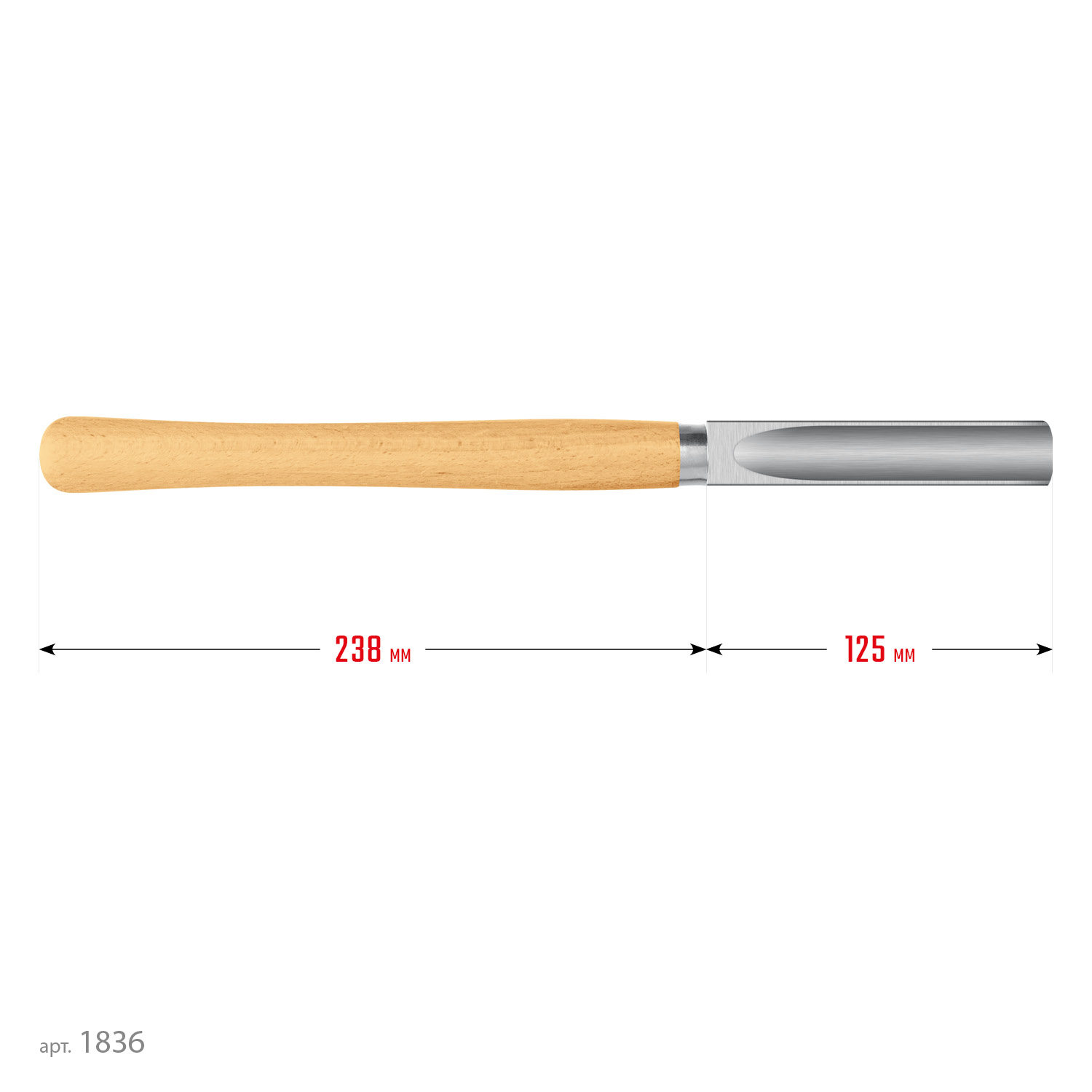 STAYER Wood Master, 8 предм., набор ручных резцов по дереву, Professional (1836)