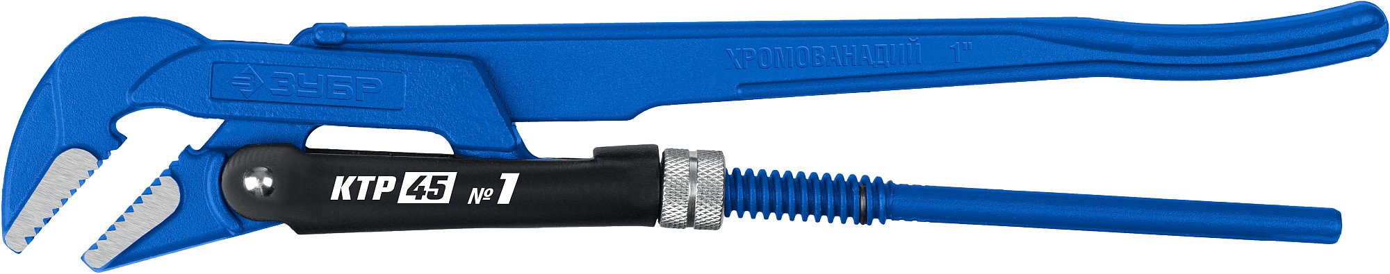 ЗУБР КТР-45, №1, 1″, 330 мм, трубный ключ, Профессионал (27337-1)