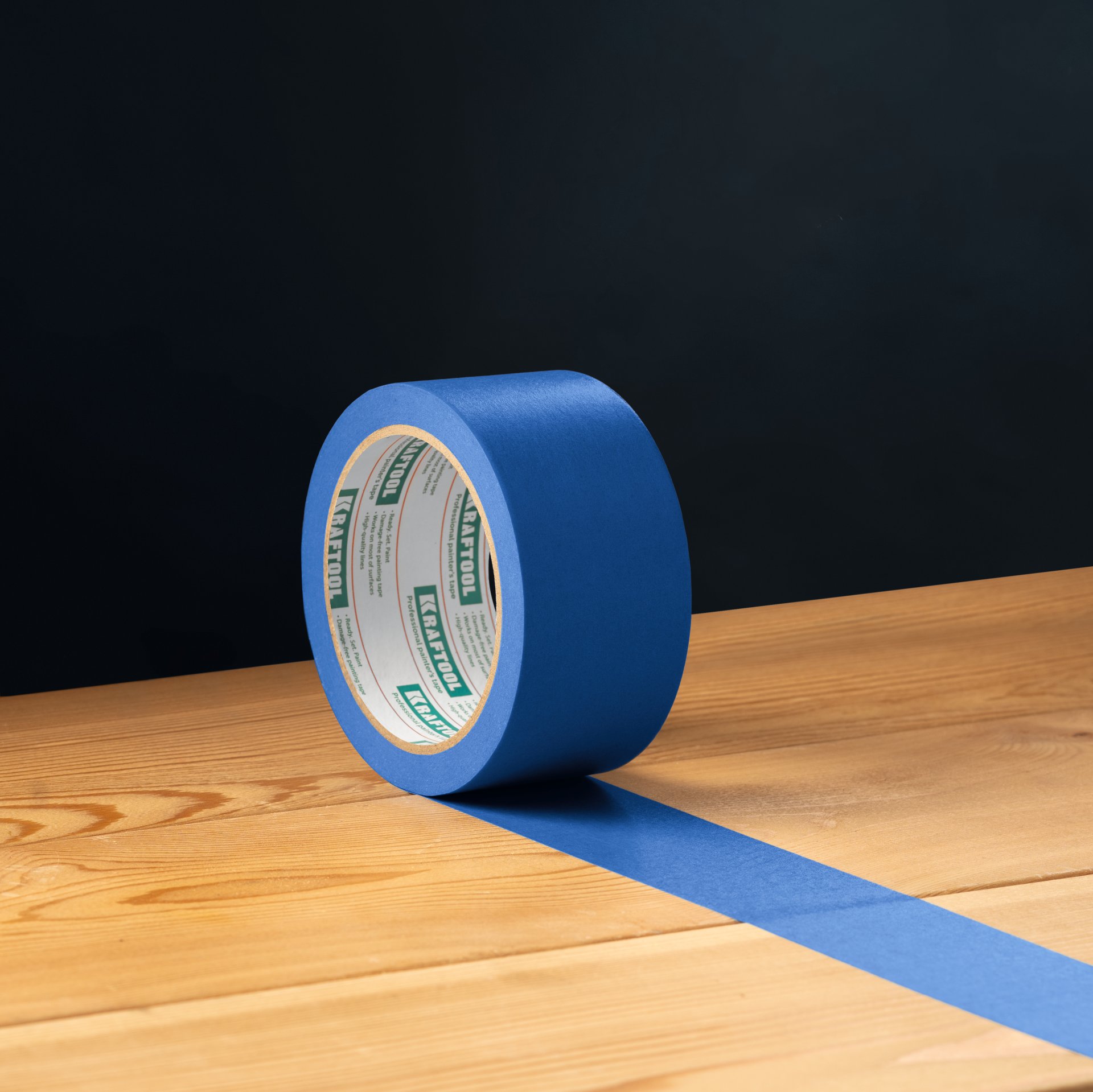 KRAFTOOL #100 Perfect 48 мм х 30 м, для гладких и шероховатых поверхностей, малярная лента (12101-48)