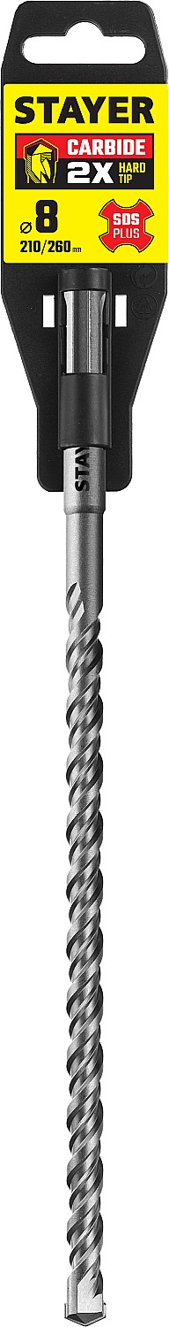 STAYER 8 x 260 мм, SDS-plus бур, Professional (2930-260-08)
