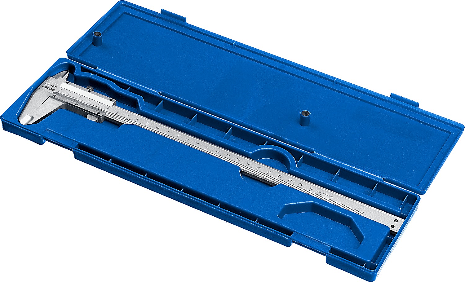 ЗУБР ШЦ-1-250, 250 мм, стальной штангенциркуль, Профессионал (34514-250)