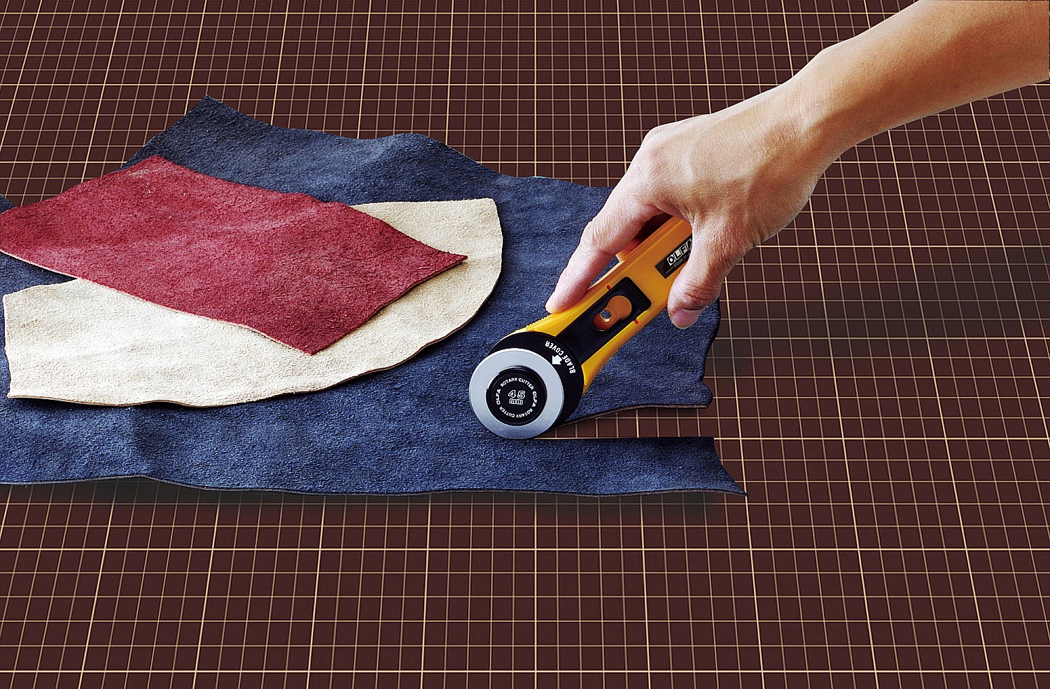 OLFA 45 мм, с круговым лезвием, нож (OL-RTY-2/G)