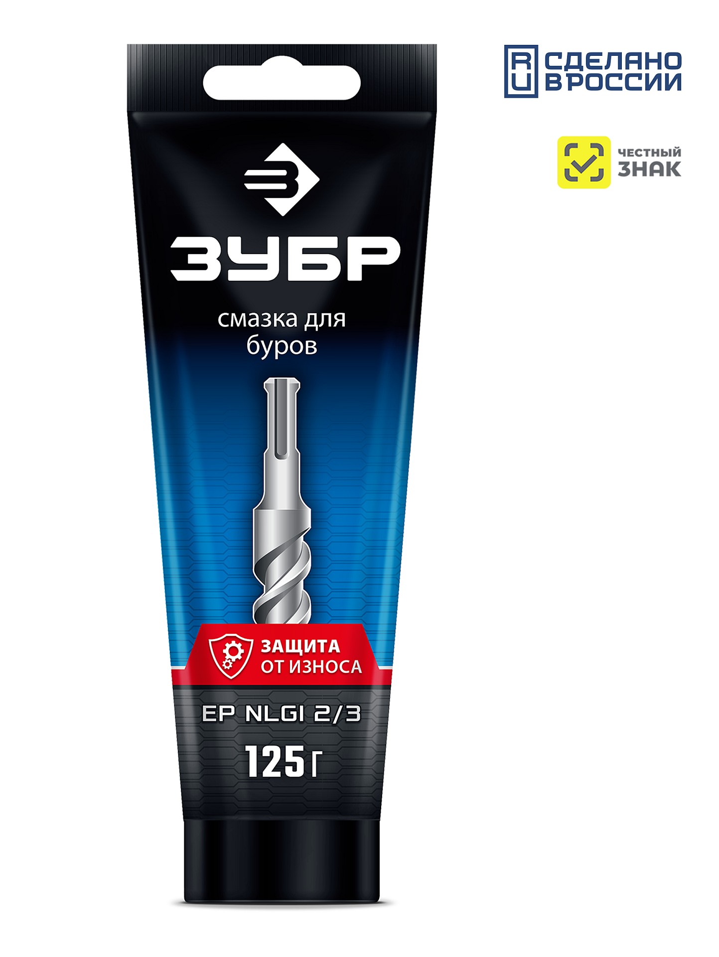 ЗУБР 125 г, смазка для буров, Профессионал (70640-125)