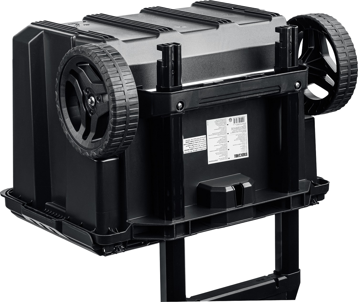 KETER STACKNROLL, 525 х 411 х 560 мм, (21″), пластиковый ящик-тележка на колесах (38397)