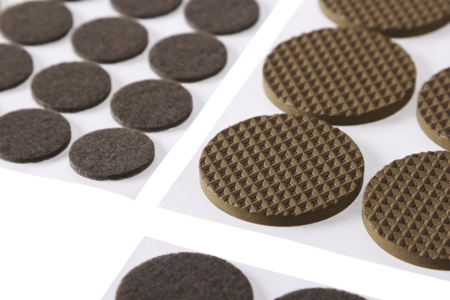 STAYER коричневые, самоклеящиеся, 175 шт, набор мебельных накладок (40916-H175)