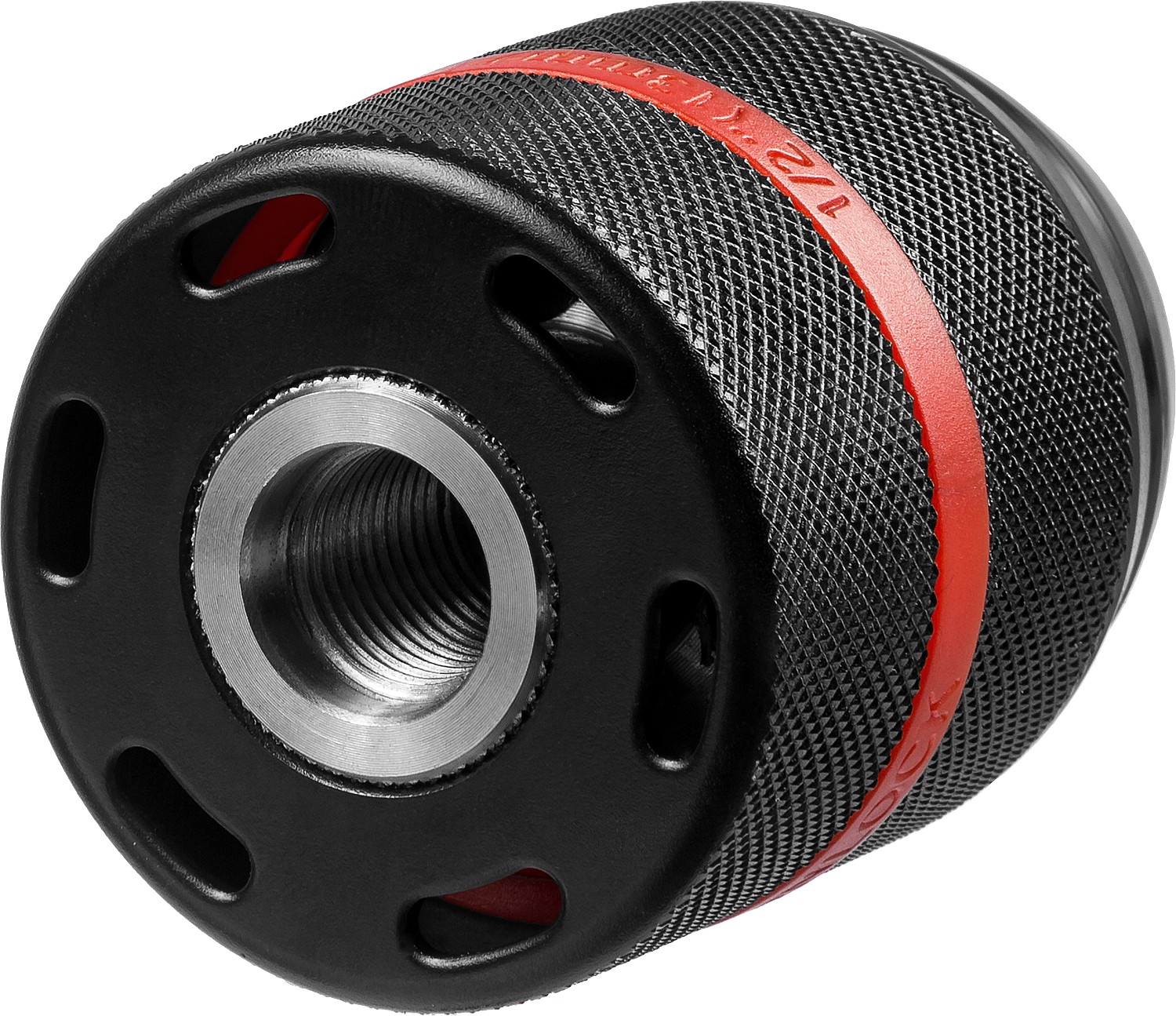 ЗУБР 13 мм, 1/2″, ударный быстрозажимной патрон с фиксатором для дрели, Профессионал (29072-13-1/2)