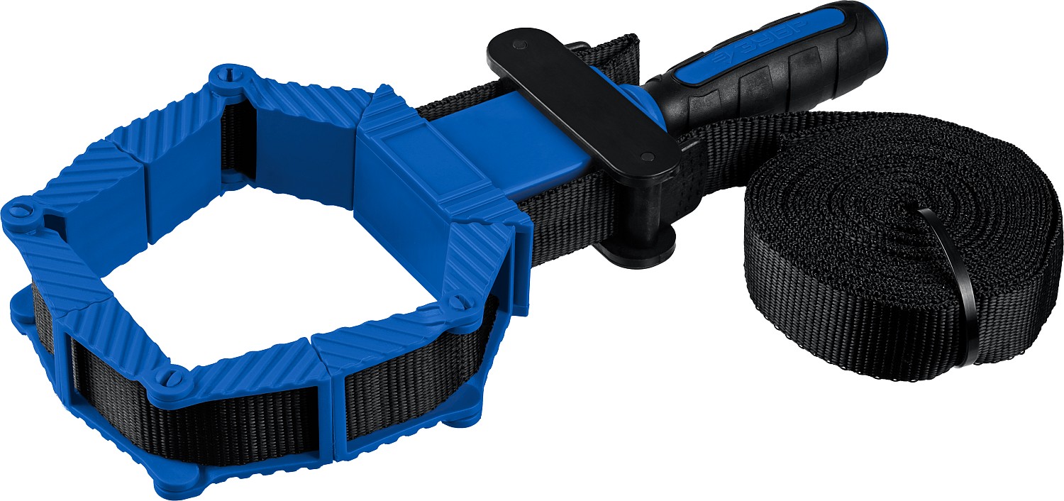 ЗУБР ПР-4, 4 м, ременная струбцина, Профессионал (32208)