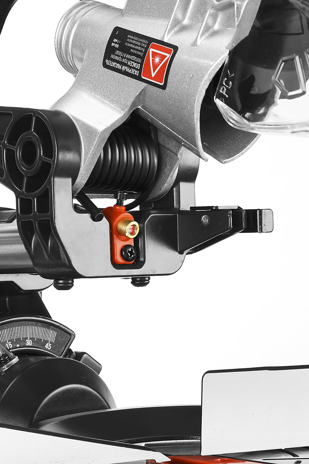 ЗУБР ЗПТ-210-1600 ПЛ пила торцовочная с протяжкой, d 210 х 30 мм, 1600 Вт