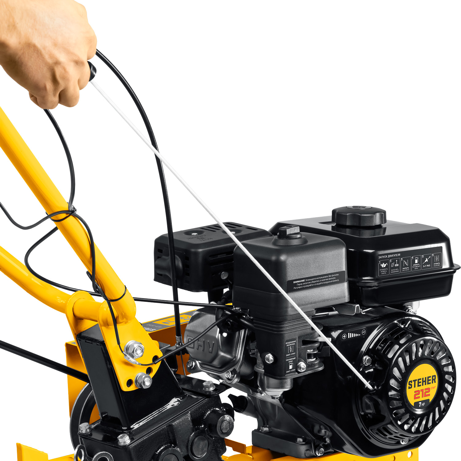 STEHER без колес, 7 л.с., мотоблок (GT-330 L)