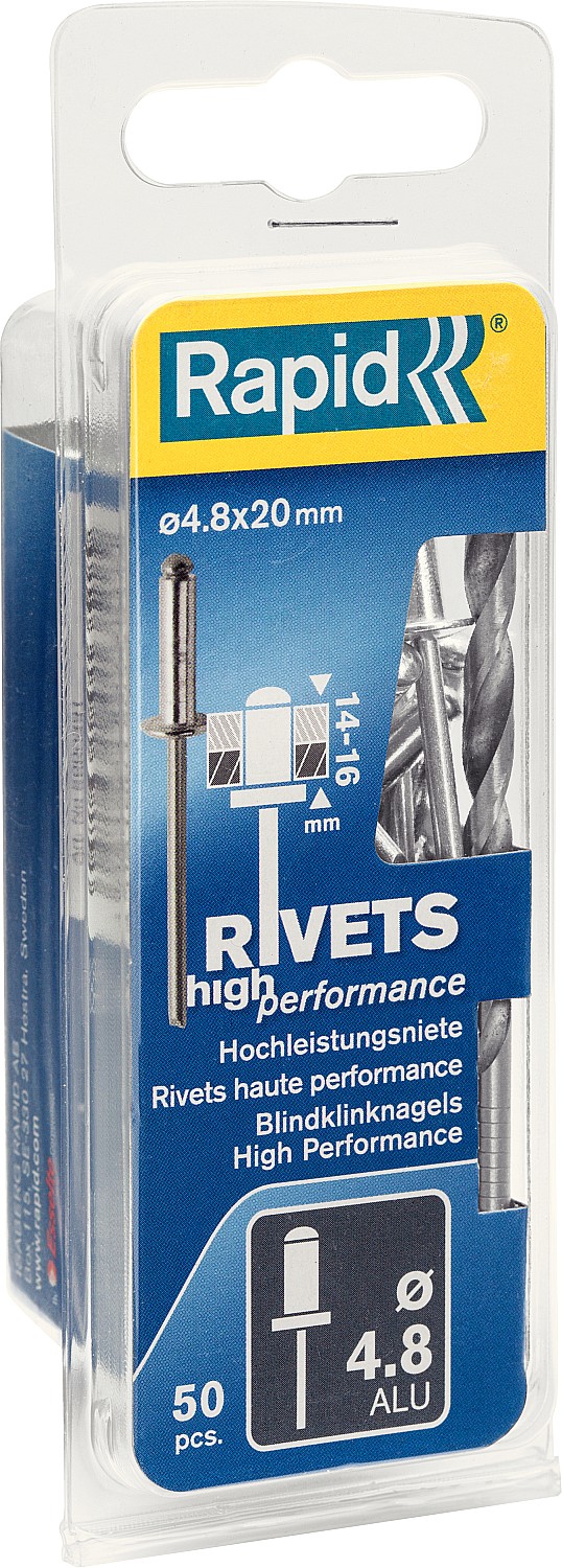 RAPID 4.8 х 20 мм, 50 шт, алюминиевая заклепка (5000391)