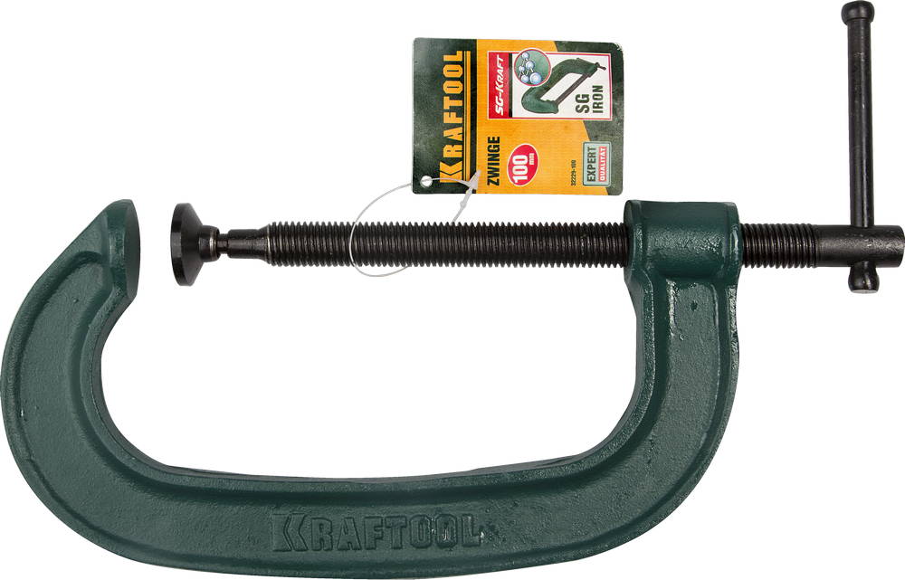 KRAFTOOL Extrem-100, 100 х 50 мм, струбцина G-образная (32229-100)