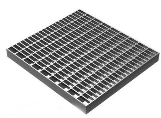 Решетка стальная 500x500x30 мм (ячейка 33x11 мм)