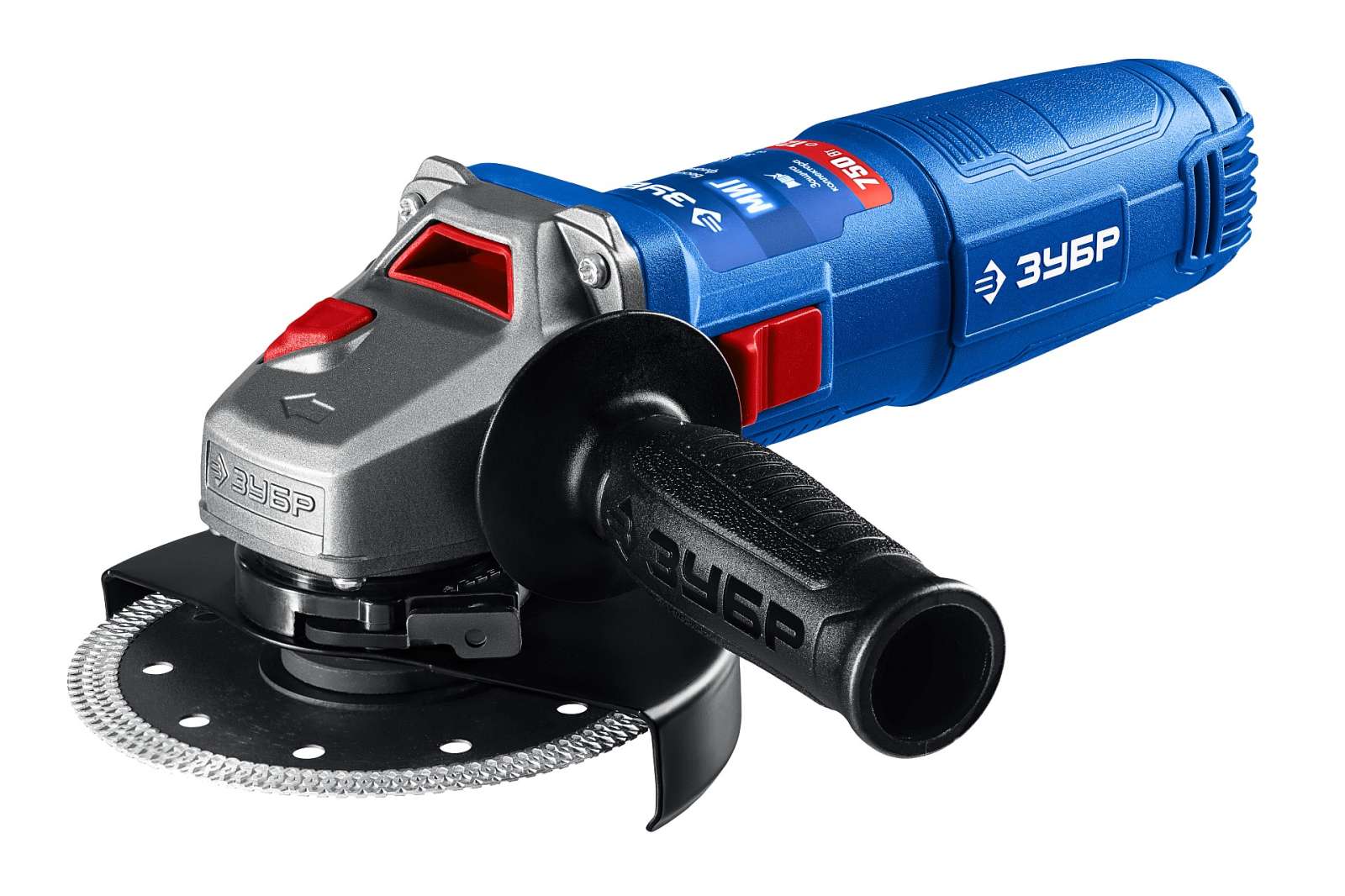 ЗУБР Компакт, 750 Вт, d125 мм, УШМ, фланец ″МИГ″, Профессионал (УШМ-П125-755)