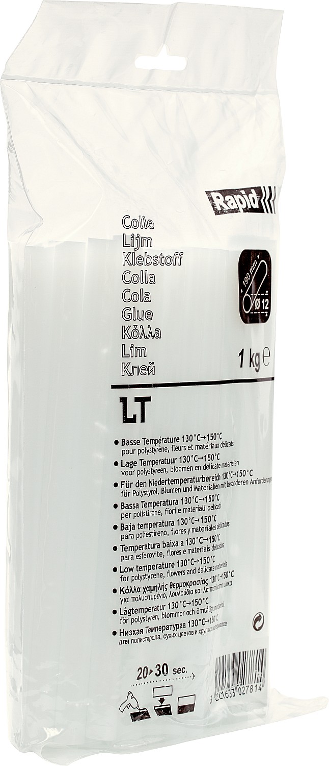 RAPID 12 х 190 мм, профессиональный универсальный клеевой стержень (40302781)