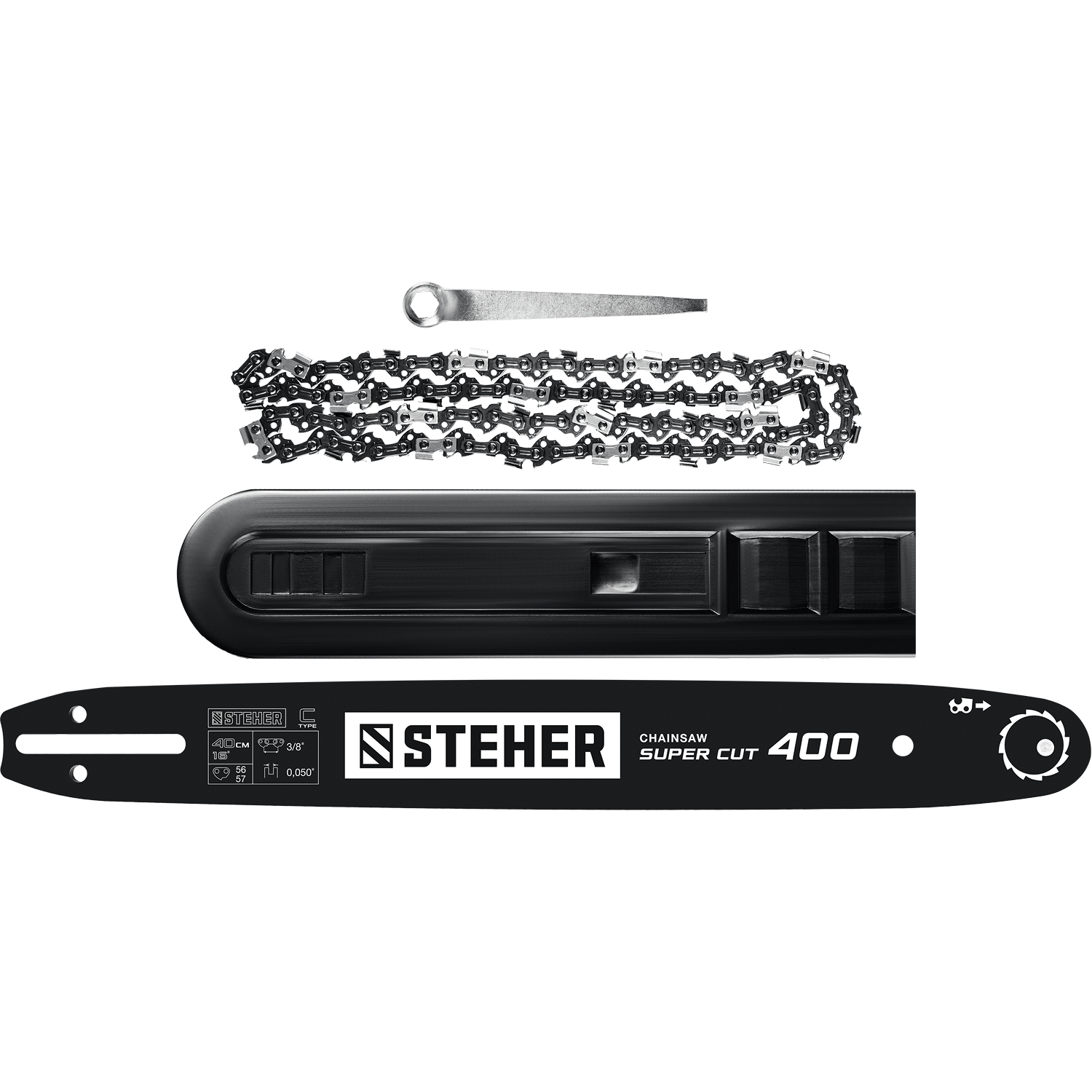 STEHER 2000 Вт, 40 см шина, электрическая цепная пила (ES-2040)