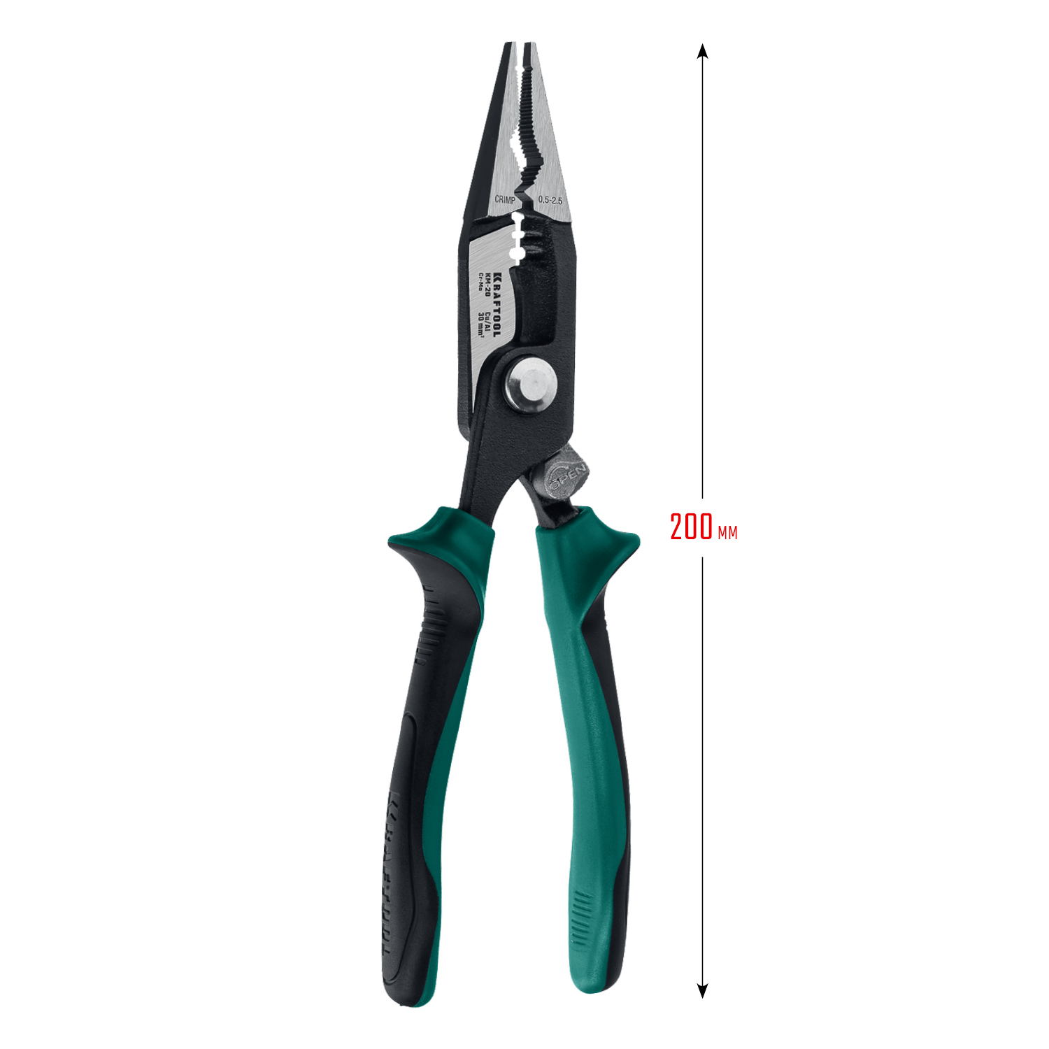 KRAFTOOL KM-20 инструмент для снятия изоляции (23336-20)