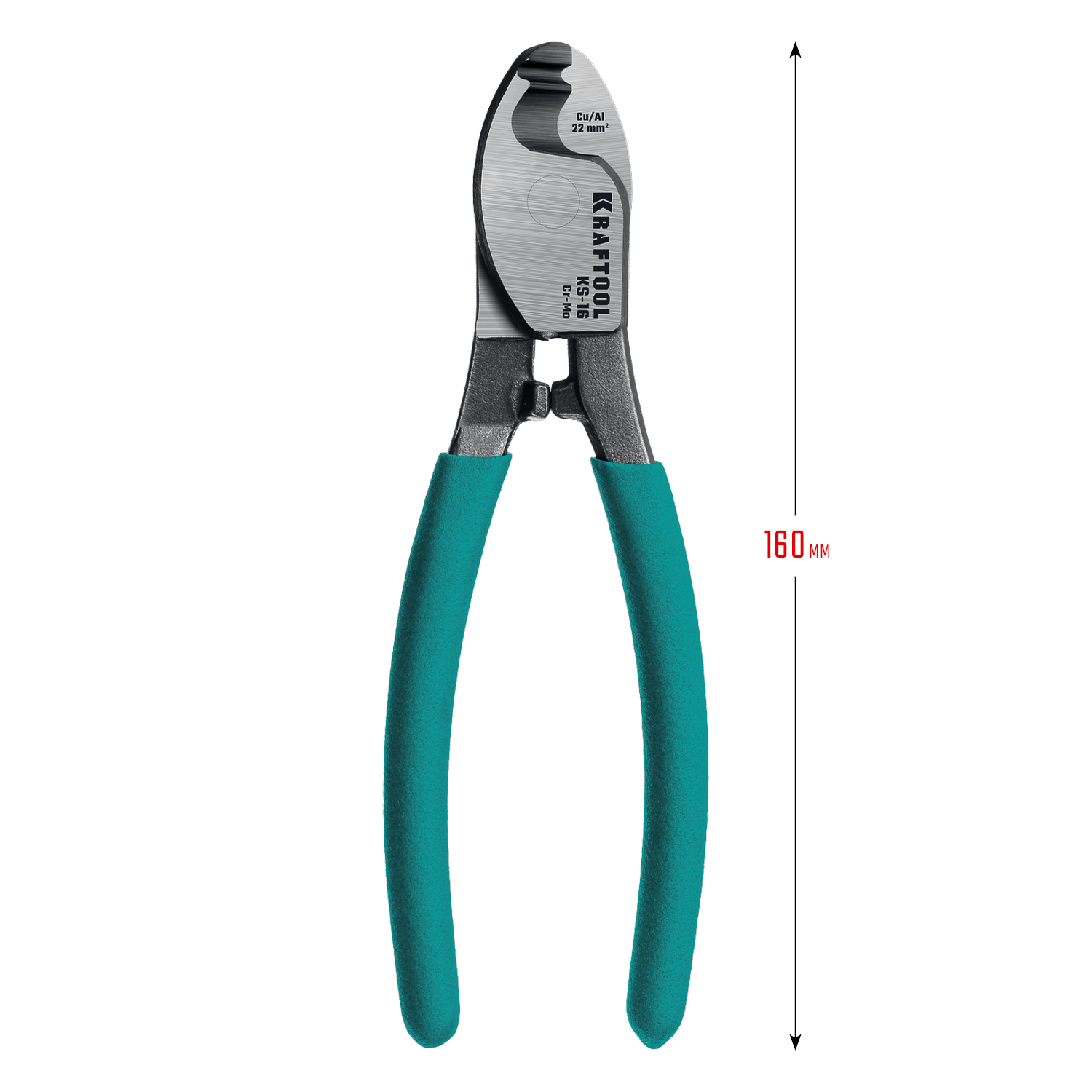 KRAFTOOL KS-16, d 9мм, 160мм, кабелерез (23333-16)