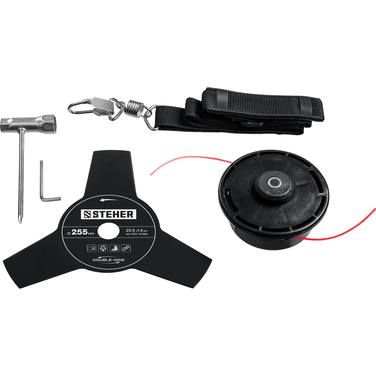 STEHER 1700 Вт, ш/с 42 см, сетевая коса (SEB-42-1700)