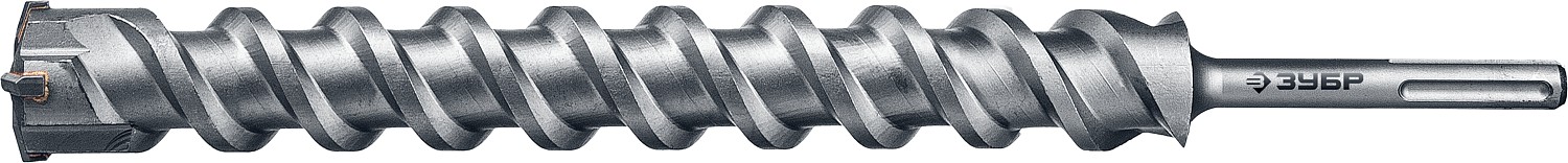 ЗУБР 52 x 410/520 мм, SDS-max бур, Профессионал (29350-410-52)