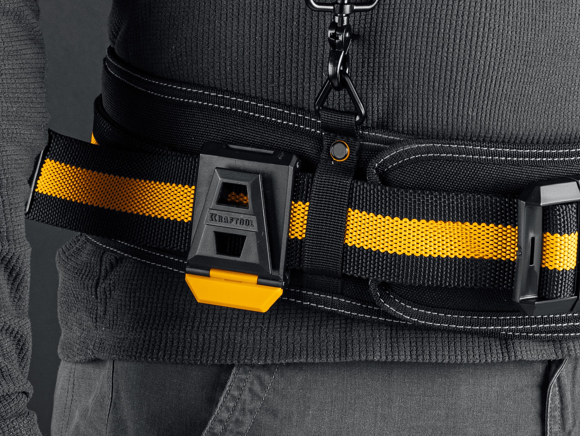 KRAFTOOL KP-8 поясная сумка с быстросъёмным креплением FastClip, 170 х 260 мм (38776)