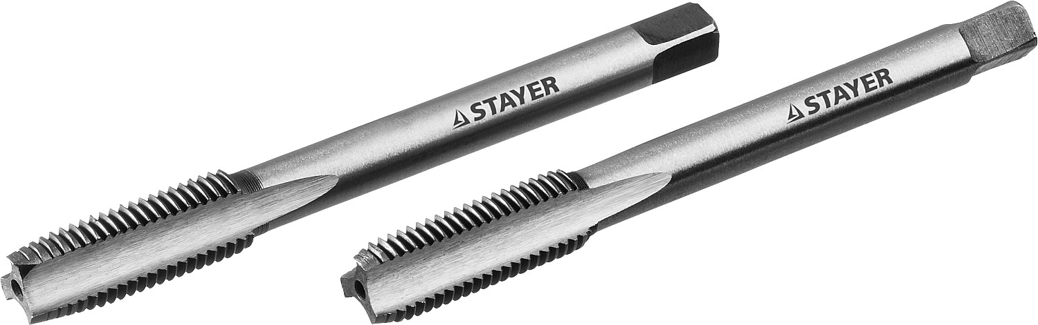 STAYER M8 х 1.0, 2 шт, комплект метчиков (28025-08-1.0-H2)